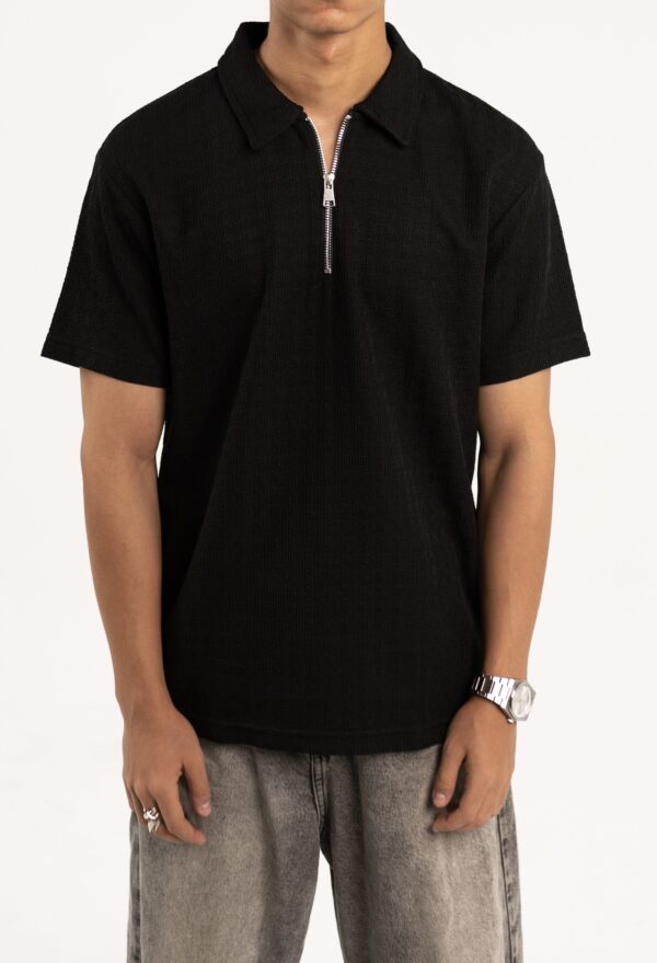 Premium half-zip polo T-Shirt